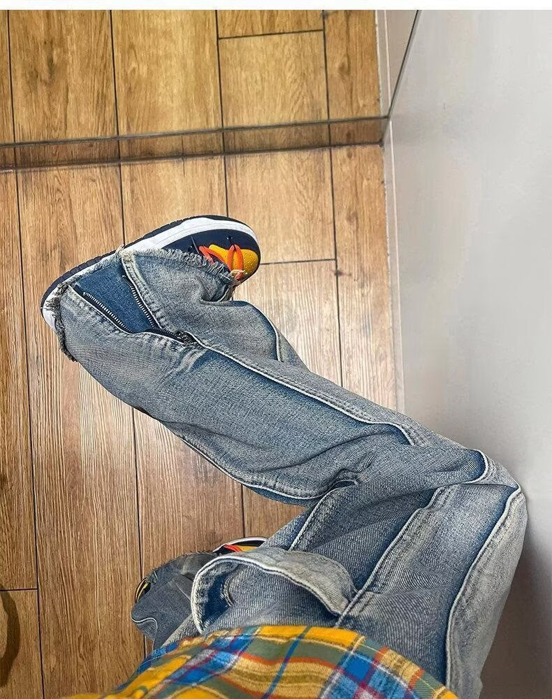 Herren Lässige Cargo-Jeans Echoarchiv