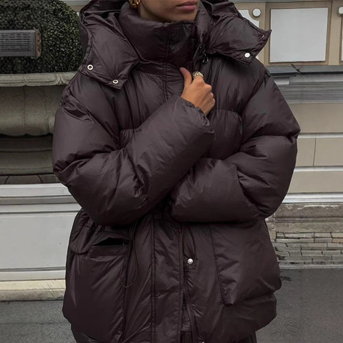 Damen modische Daunenjacke Echoarchiv