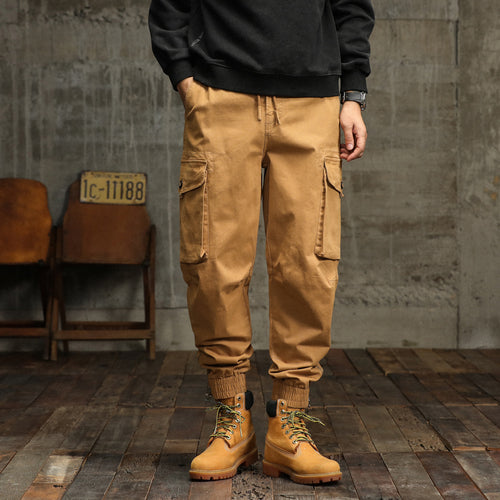 Herren Cargo-Hose mit atmungsaktiven Eigenschaften und multifunktionalen Taschen Echoarchiv