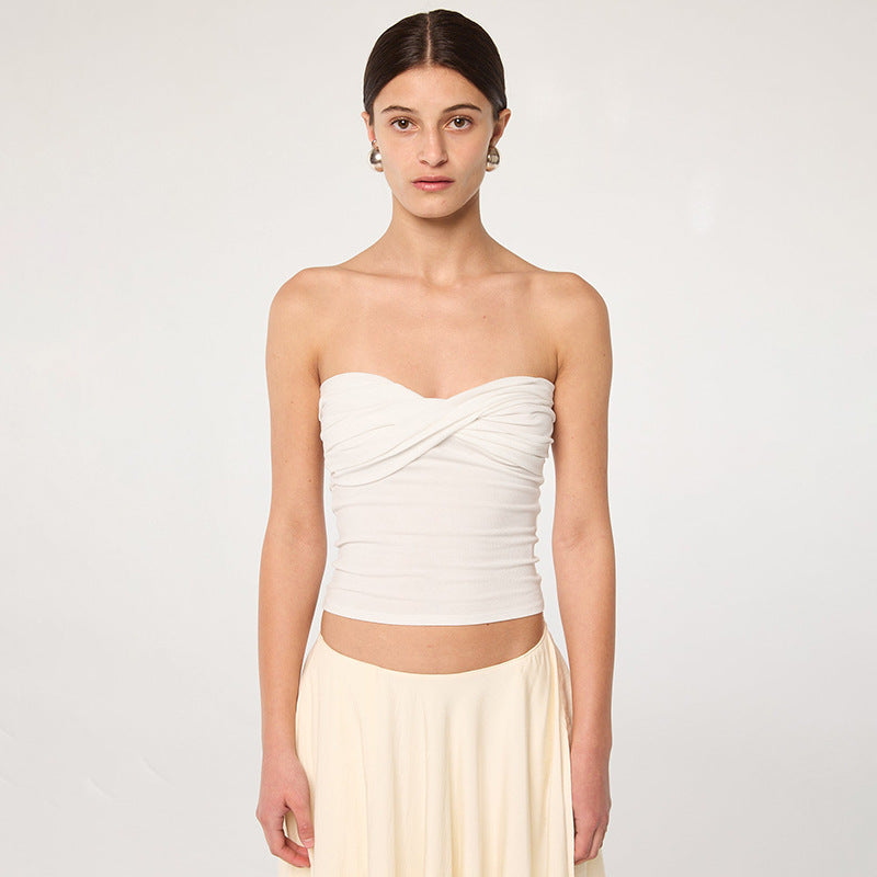 Damen Bandeau-Crop-Top Echo Archiv