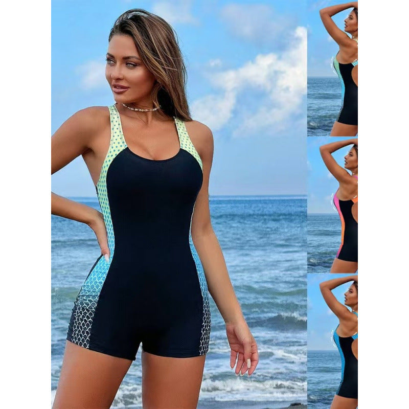 Damen Sportlicher Schwimmanzug mit stylischen Details Echo Archiv