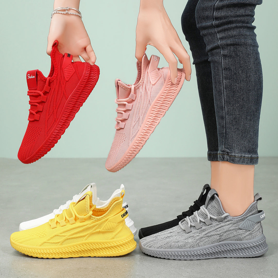 Herren nan gestrickter Slip-On Sneaker mit elastischer Schnürung, sockenähnlichem Schaft und profilierter rutschfester Laufsohle Echo Archiv