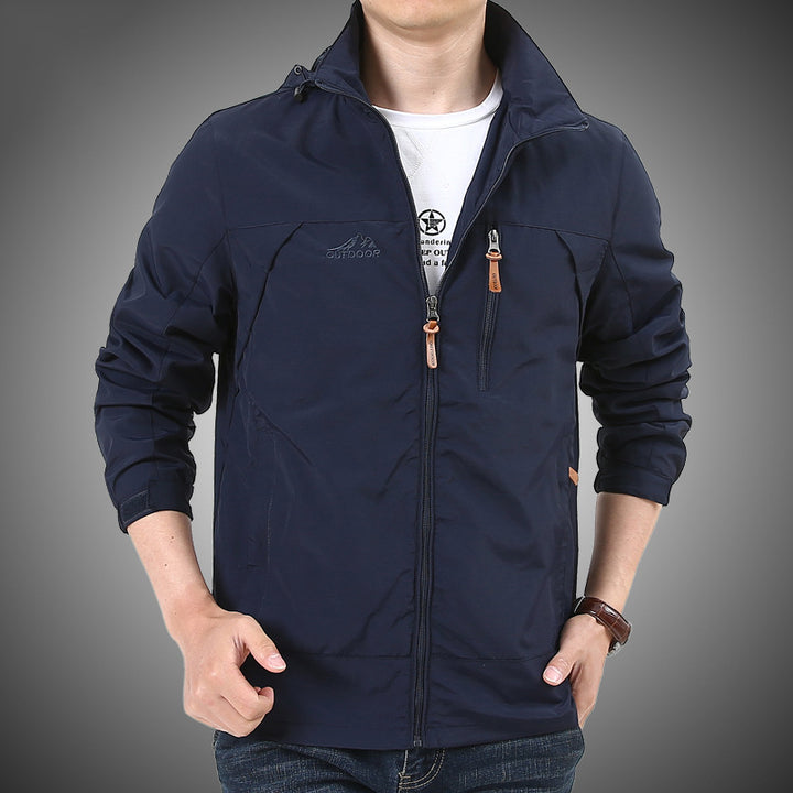 Herren Leichte Funktionsjacke Echo Archiv