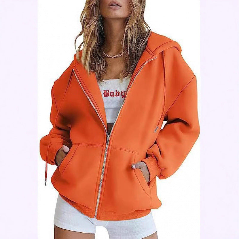 Damen Oversized Kapuzenjacke Echoarchiv