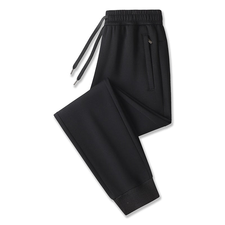 Herren Tech-Jogginghose mit elastischem Bund, Reißverschlusstaschen & Bündchen Echoarchiv