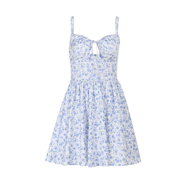 Damen Verspieltes Blumenkleid Echo Archiv
