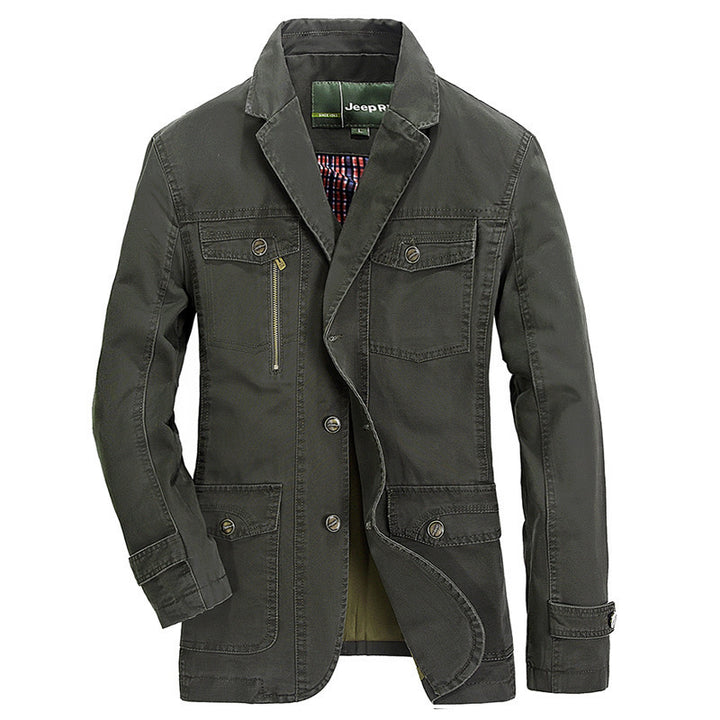 Herren Modische Utility-Jacke Echo Archiv 1788321727