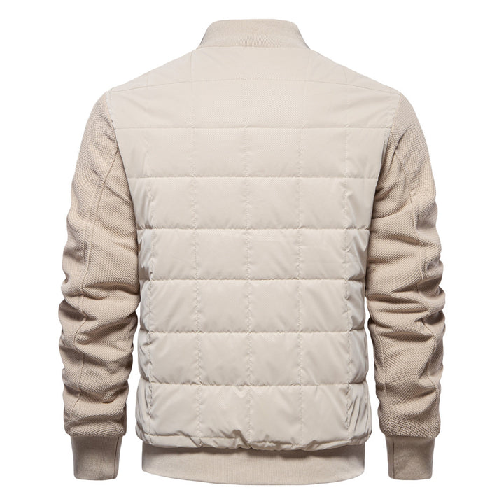 Herren Steppjacke mit sportlichen Details und praktischem Reißverschluss Echoarchiv