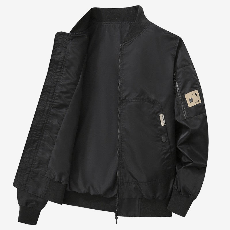 Herren modische und vielseitige Bomberjacke mit praktischen Taschen Echoarchiv