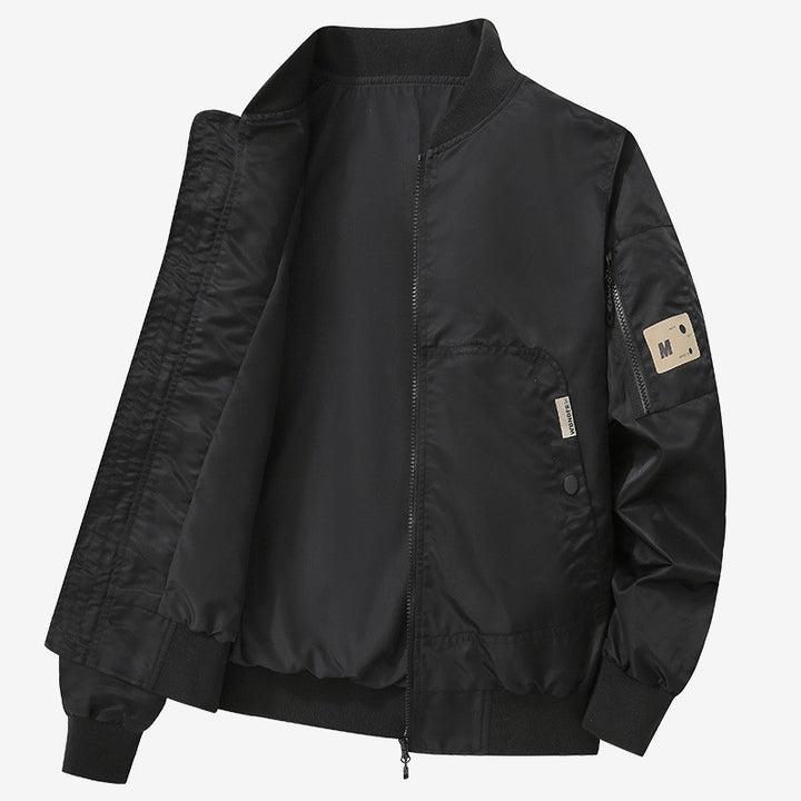 Herren modische und vielseitige Bomberjacke mit praktischen Taschen Echoarchiv