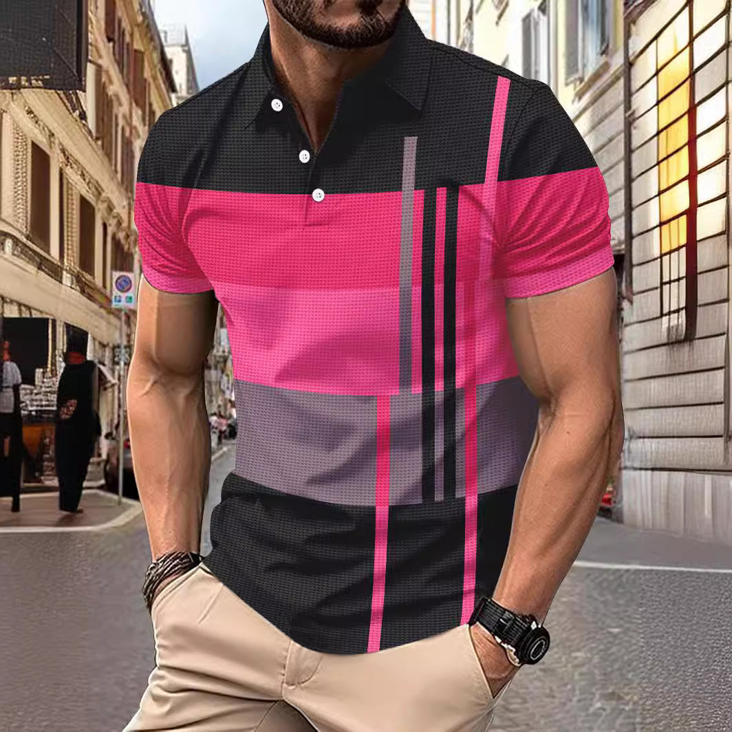 Herren Sportliches Piqué-Poloshirt Echoarchiv