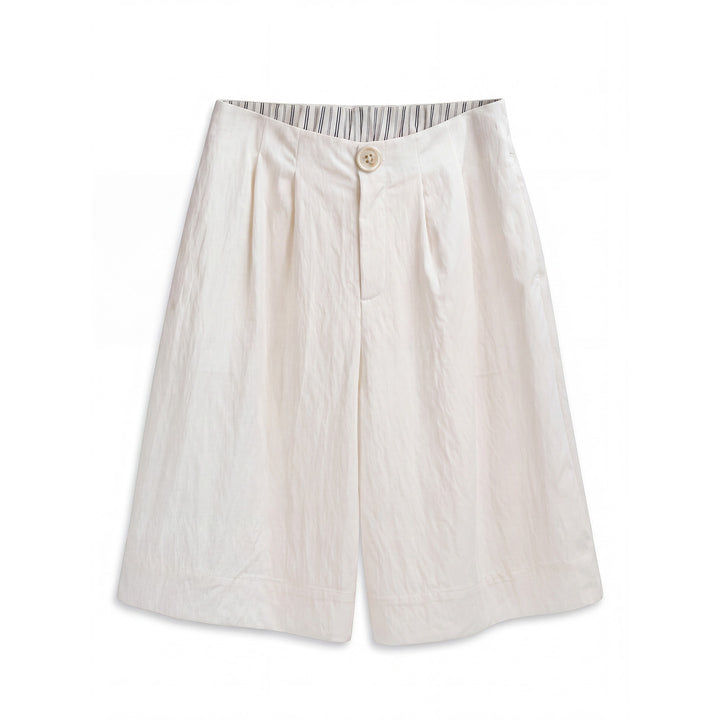 Damen Weite Leinen-Culotte Echo Archiv