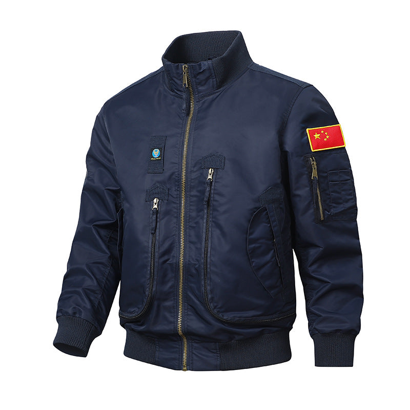Herren Militärische Bomberjacke Echo Archiv