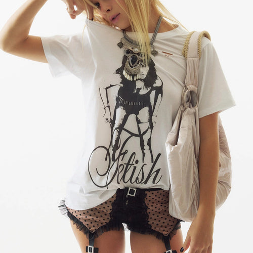 Damen Graphic Tee Echo Archiv