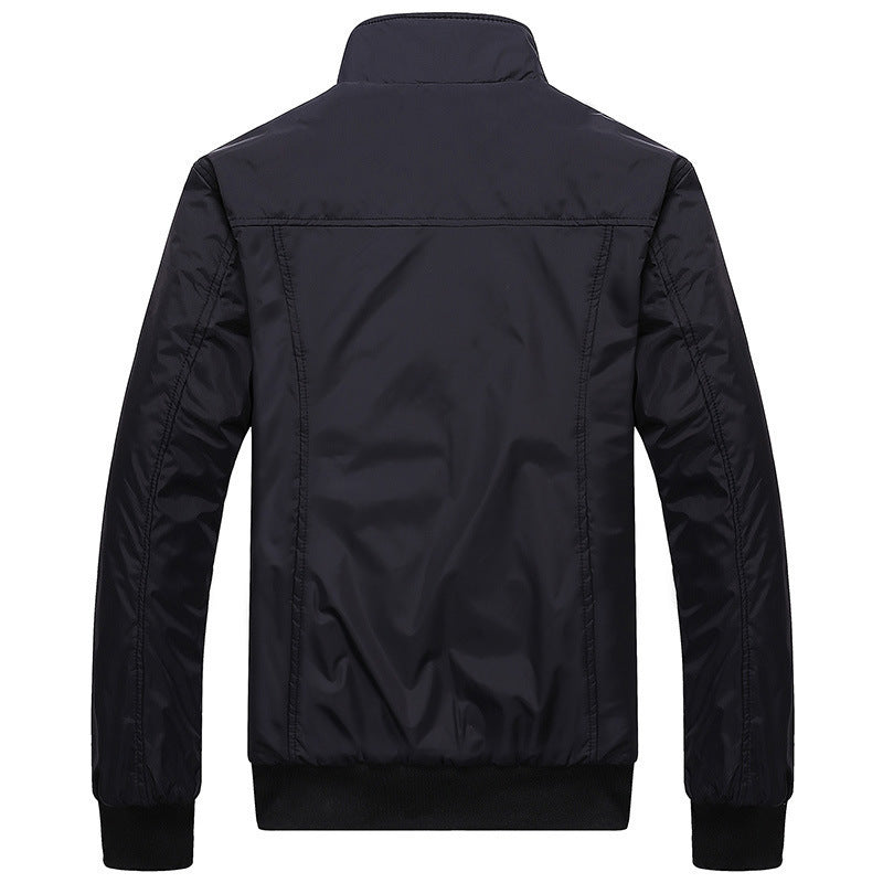 Herren Modische Übergangsjacke mit hohem Kragen Echo Archiv
