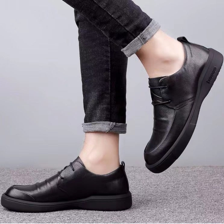 Herren Bequeme Schnürschuhe aus hochwertigem Leder Echoarchiv