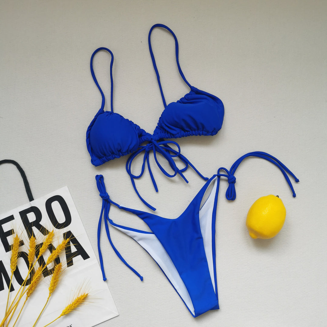 Damen Triangel-Bikini mit regulierbaren Bindebändern Echo Archiv