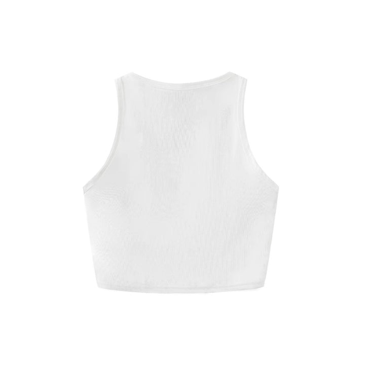 Damen Crop-Top mit aufregendem Herz-Motiv und modischem Schriftzug Echo Archiv