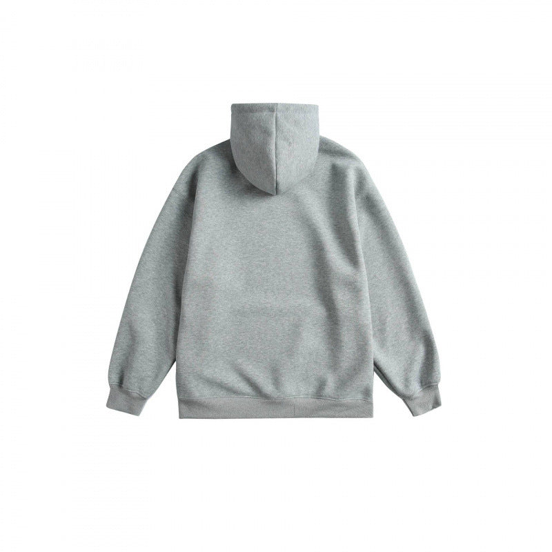 Unisex Oversize-Kapuzenpullover mit Kängurutasche, Logoprint und breitem Rippbund Echo Archiv