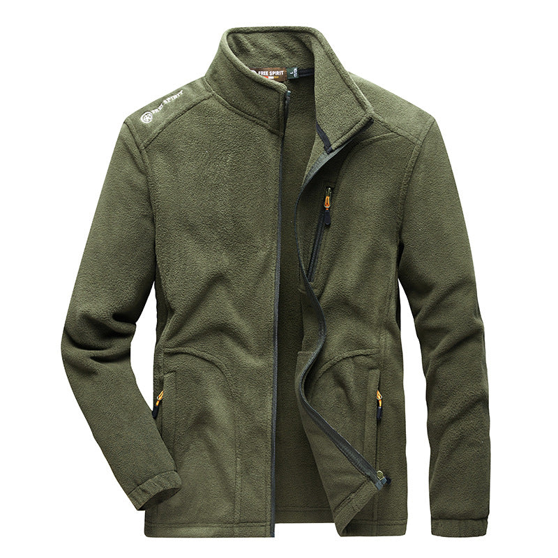 Herren-Fleecejacke mit bequemem Kragen Echo Archive