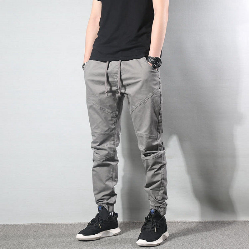 Herren Bequeme Cargo-Hose mit elastischem Bund – Bravaro