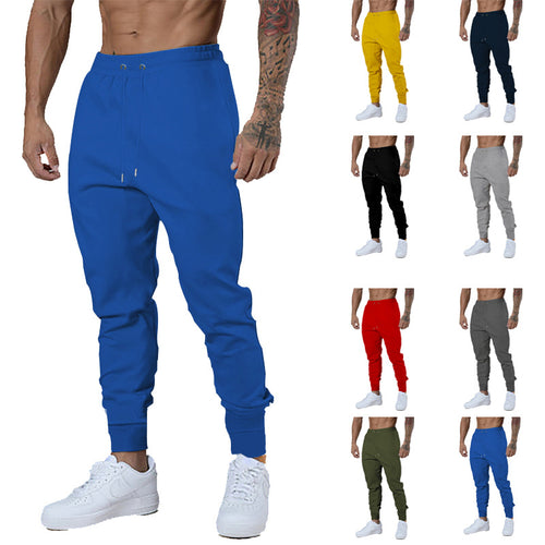 Herren Slim-Fit Jogginghose mit elastischem Bund und Rippbündchen Echoarchiv