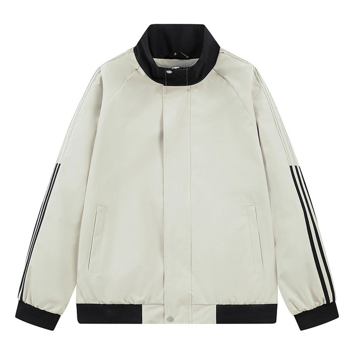 Herren Sportliche Übergangsjacke mit hohem Kragen Echo Archiv