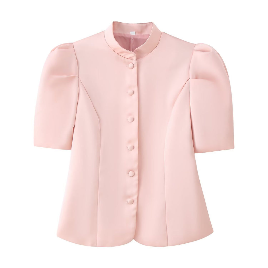 Damen Blazer mit Puffärmeln und elegantem Stehkragen Echo Archiv