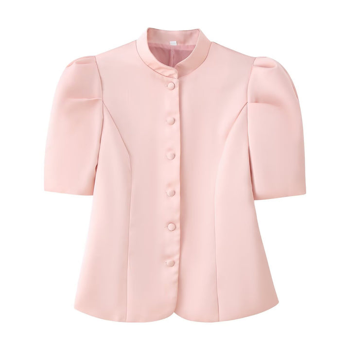 Damen Blazer mit Puffärmeln und elegantem Stehkragen Echo Archiv