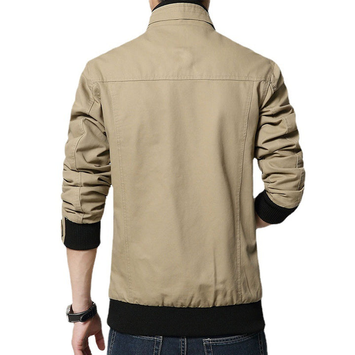 Herren modische Freizeitjacke mit vielseitigen Taschen Echoarchiv
