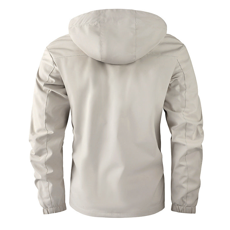 Herren nan wasserdichter Winterparka mit Teddyfutter, abnehmbarer Kunstfellkapuze und multifunktionalen Reißverschluss- und Klappentaschen Echo Archiv