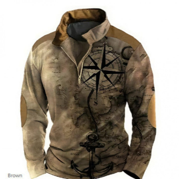 Herren attraktiver Freizeitpullover Echoarchiv