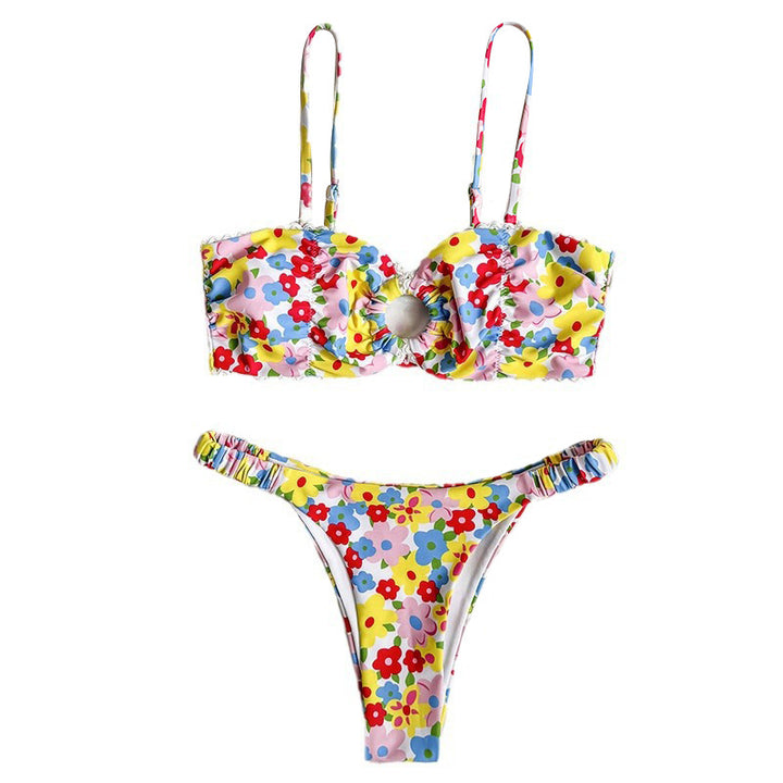 Damen Blumiger Bikini Echo Archiv