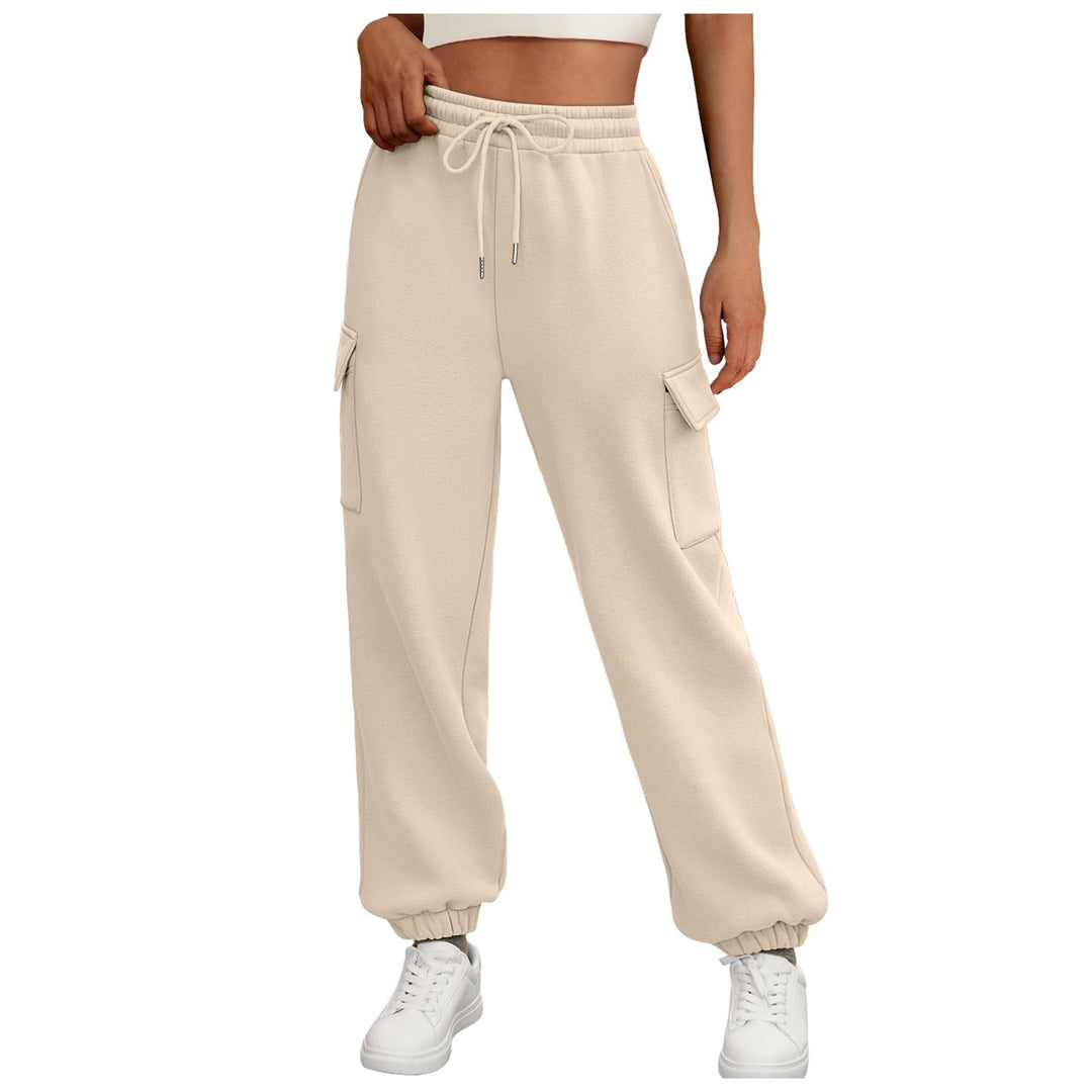 Damen nan weite Cargo-Jogginghose mit elastischem Bund und Tunnelzug Echo Archiv