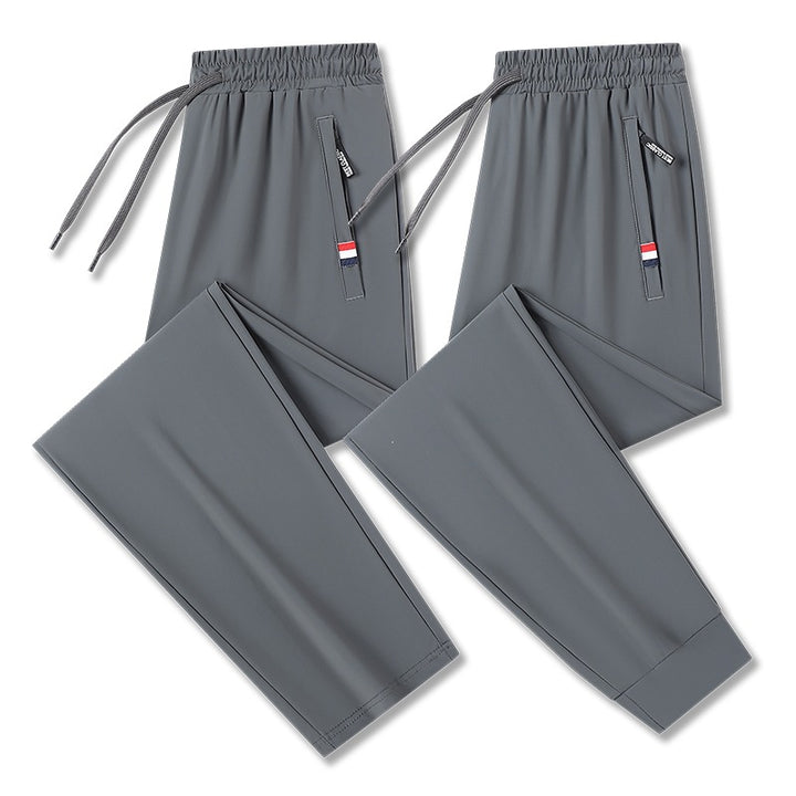 Herren Sportliche Freizeit-Hose mit elastischem Bund Echo Archiv