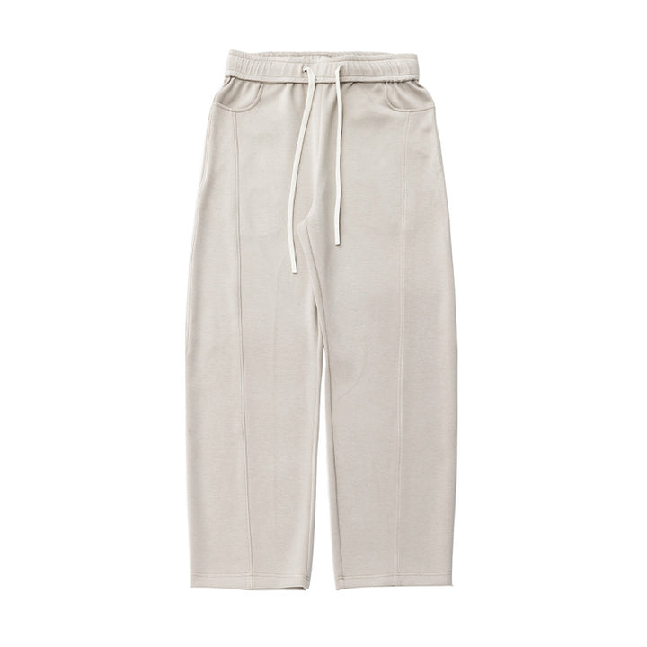 Damen Relaxed-Fit Sweatpants mit Ziernähten, hohem Elastikbund und Kordelzug Echo Archiv