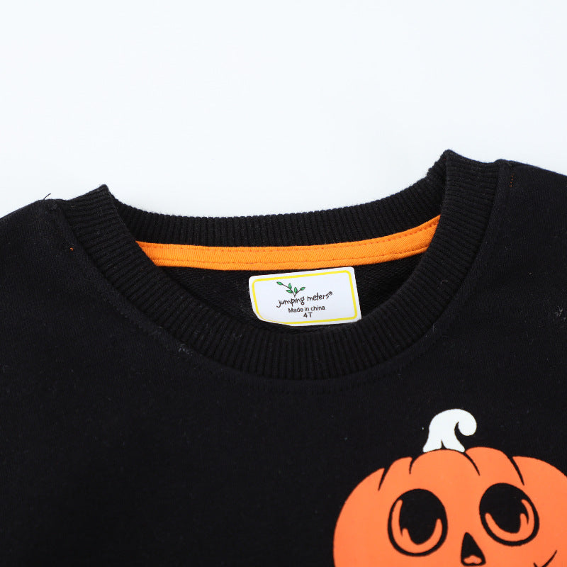 Jungen Kuschelsweatshirt mit gruseligem Halloween-Motiv Echo Archiv