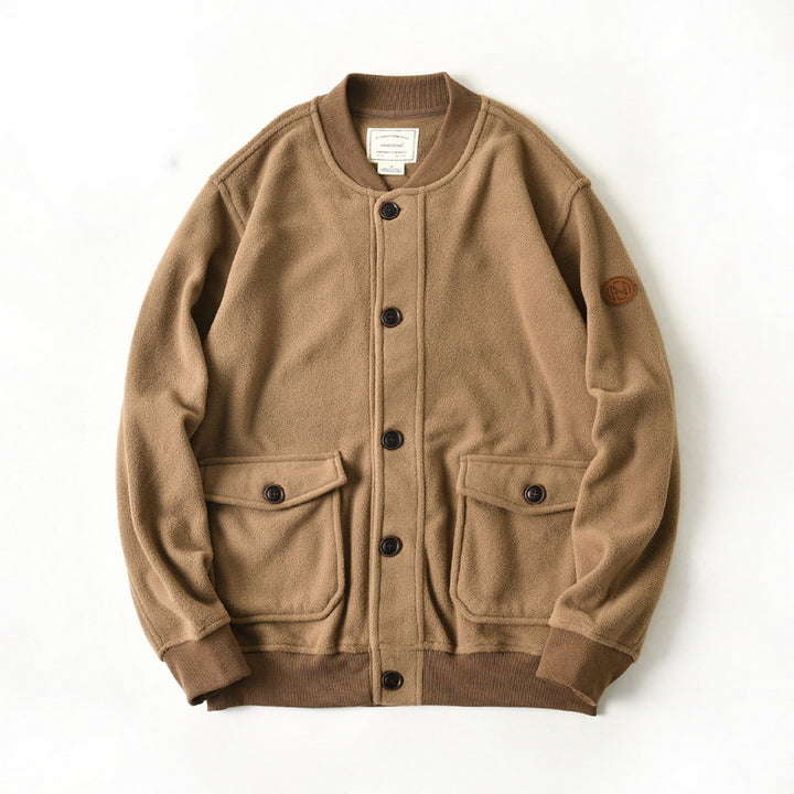 Herren Fleecejacke mit praktischen Taschen – Taviero
