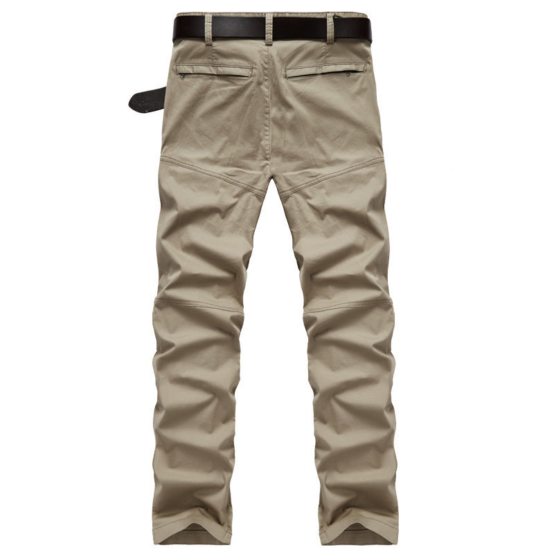 Herren robuste Cargo-Hose mit praktischen Taschen und elastischem Bund Echoarchiv