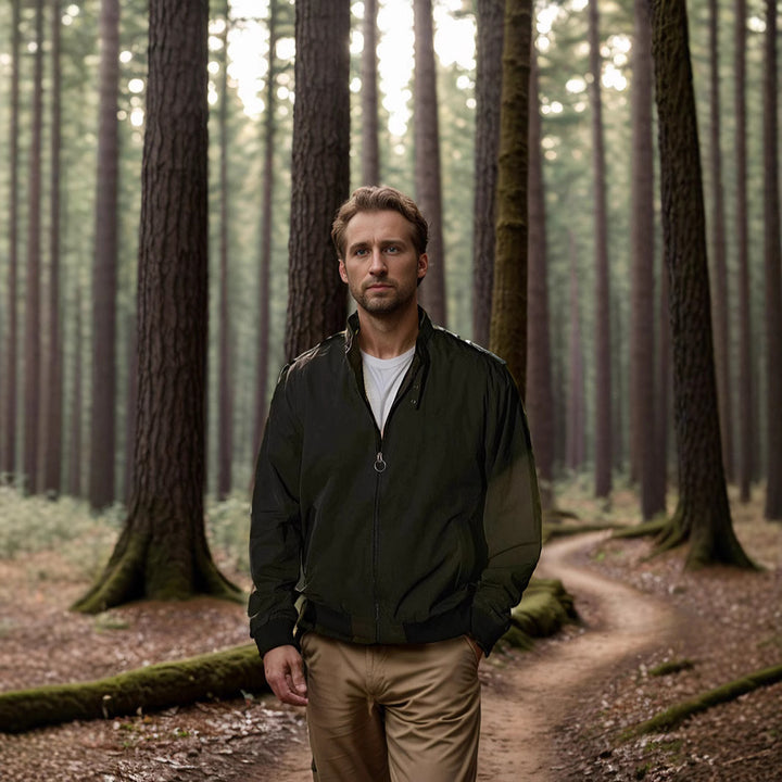 Herren lässige und winddichte Freizeitjacke Echoarchiv