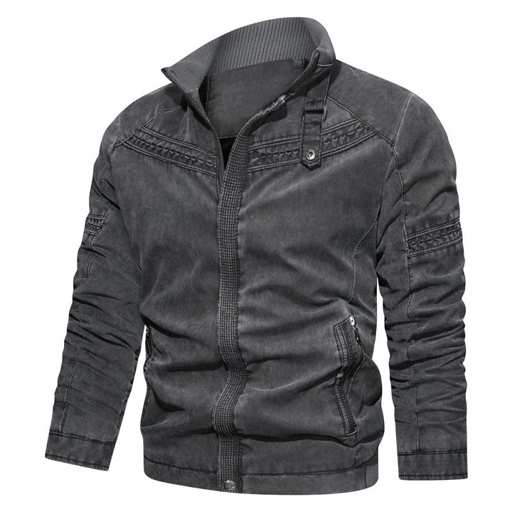 Herren strapazierfähige Übergangsjacke mit hochwertiger Steppung und praktischen Reißverschlusstaschen Echoarchiv