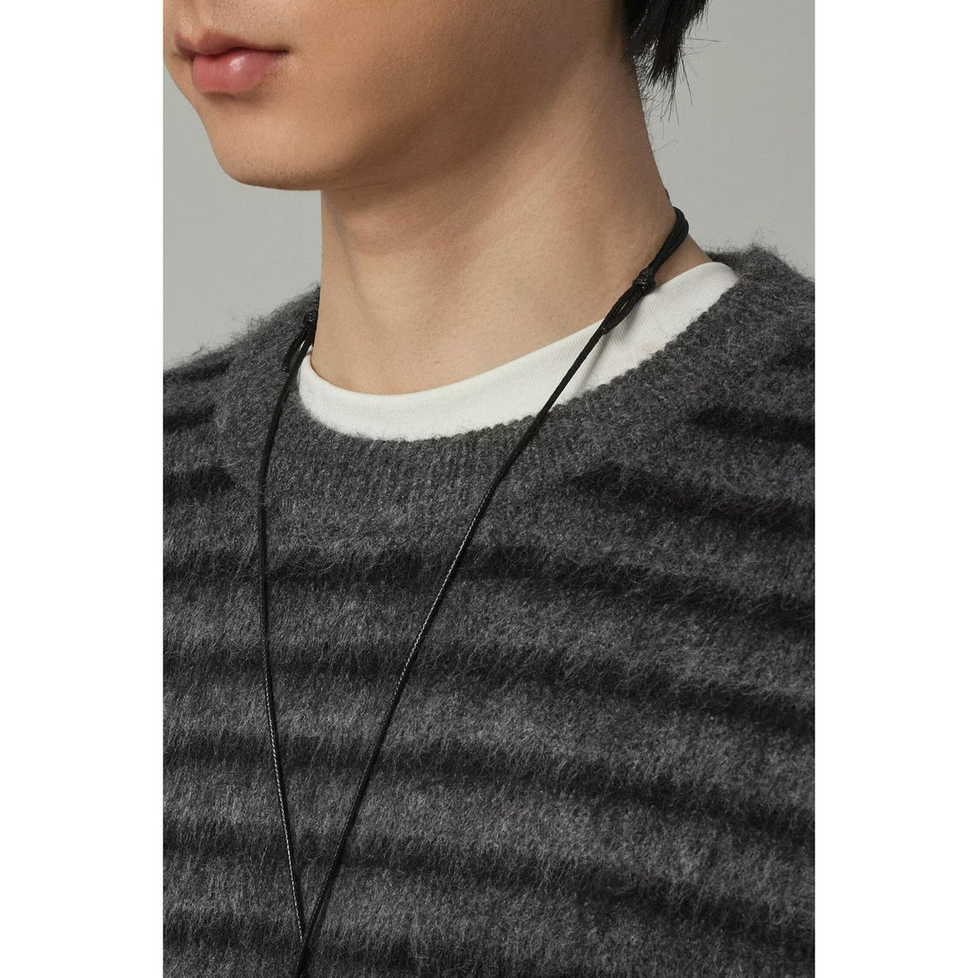 Damen Grobstrickpullover mit strukturiertem Streifenmuster Echoarchiv