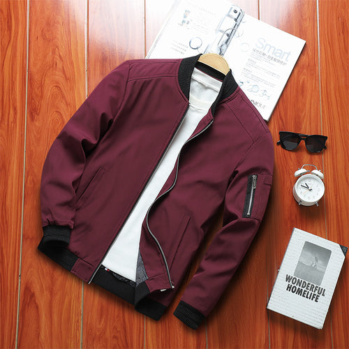Herren Funktionale Bomberjacke – Brevano