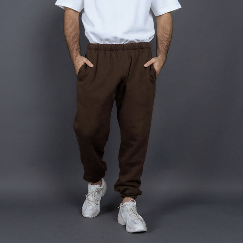 Herren Bequeme Sweatpants mit elastischem Bund und seitlichen Taschen Echoarchiv