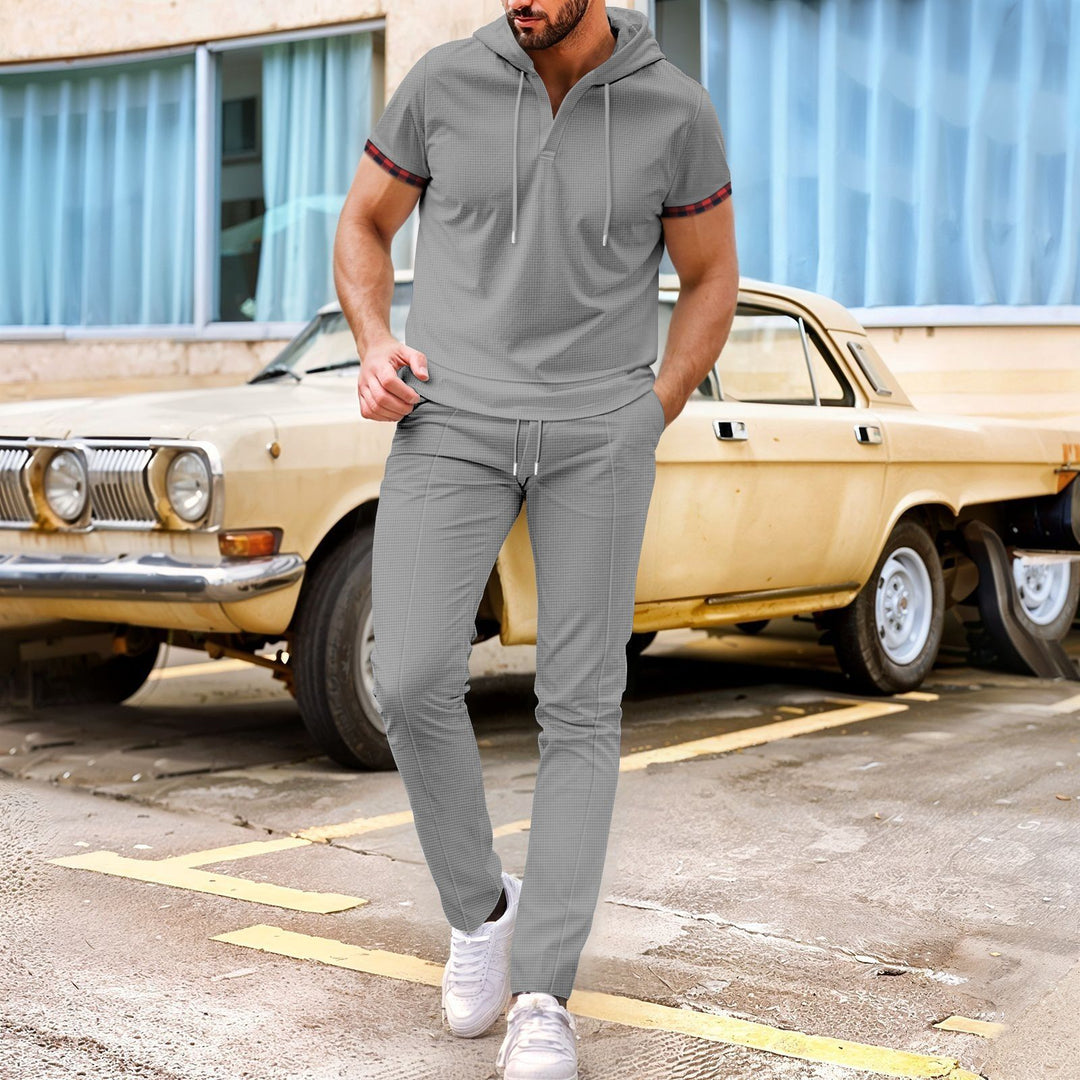 Herren Sportliches Kapuzenset mit funktionalen Taschen und ergonomischem Schnitt Echoarchiv
