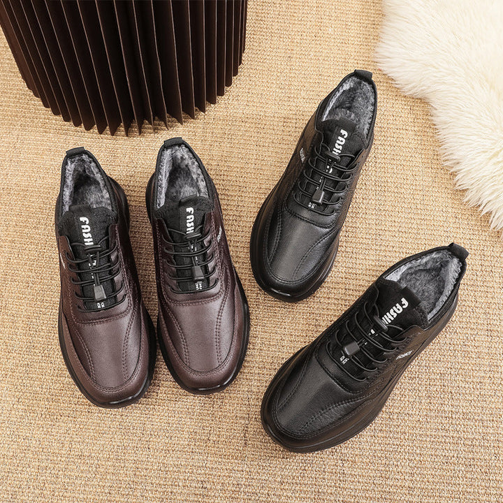 Damen Sportliche Sneakers mit kuscheligem Innenfutter und rutschfester Sohle Echo Archiv