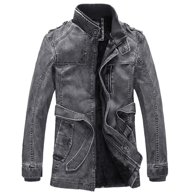 Herren Utility-Parka mit Teddyfutter und Stehkragen Echoarchiv