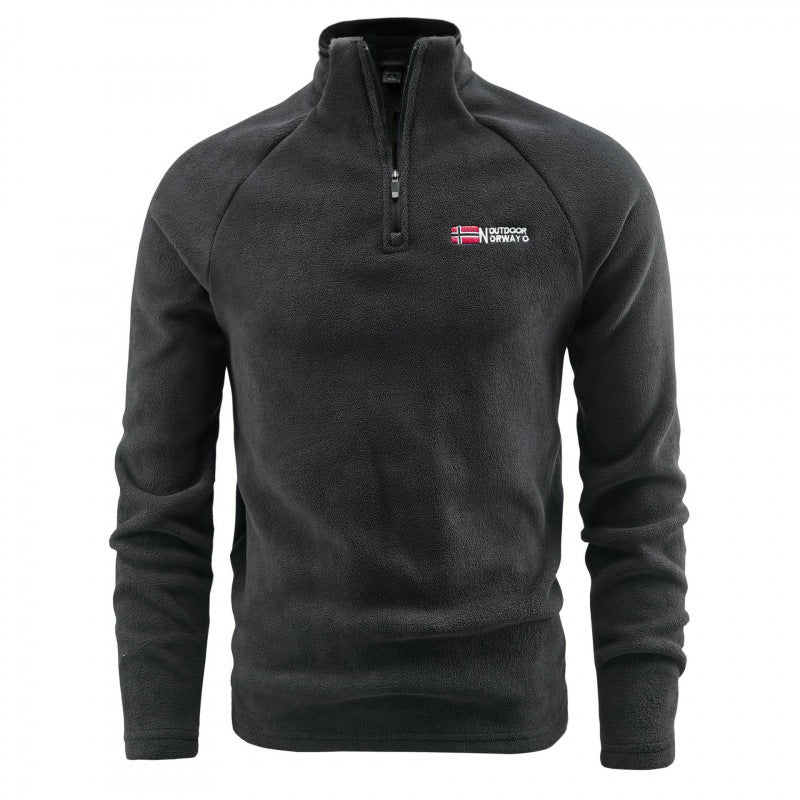 Herren Funktionales Fleece-Oberteil Echo Archiv