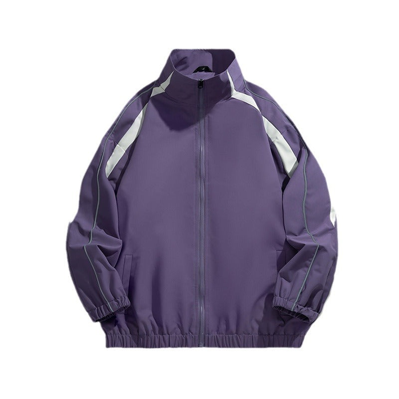 Damen Sportliche Windbreaker-Jacke Echoarchiv