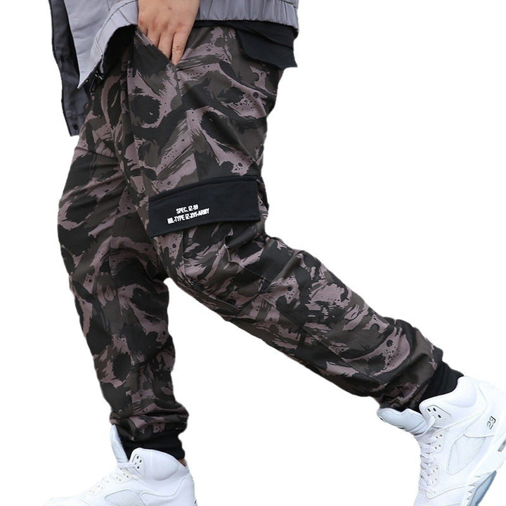 Herren Modische Cargo-Hose Echo Archiv